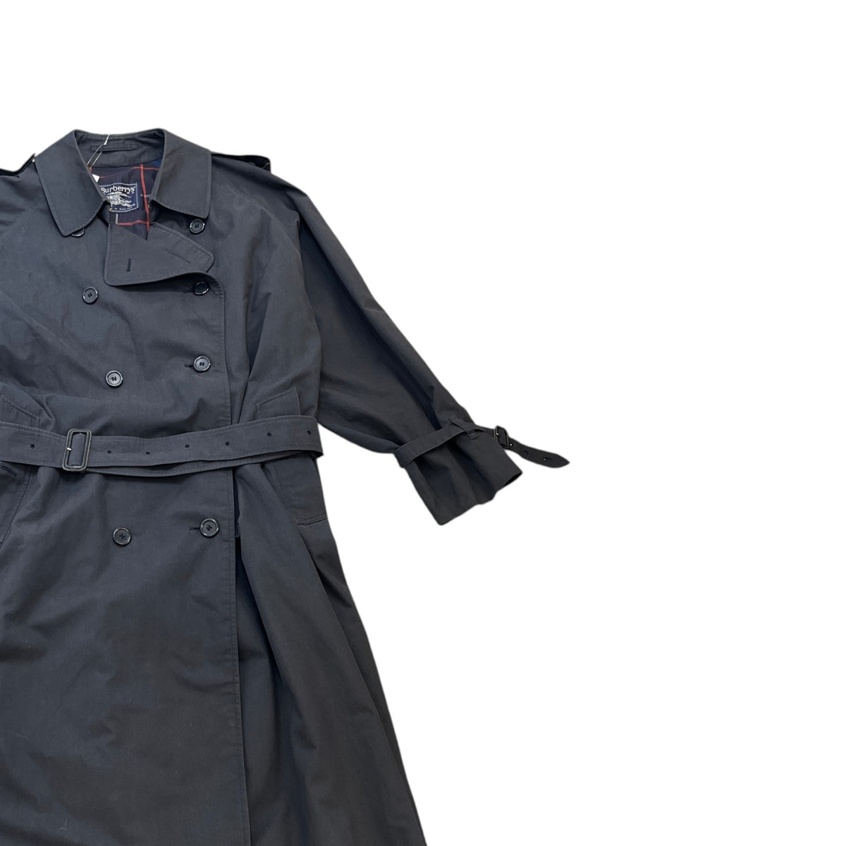 Women's Trench Coat Jacket Navy Size XXL / UK 16 - Photo 3