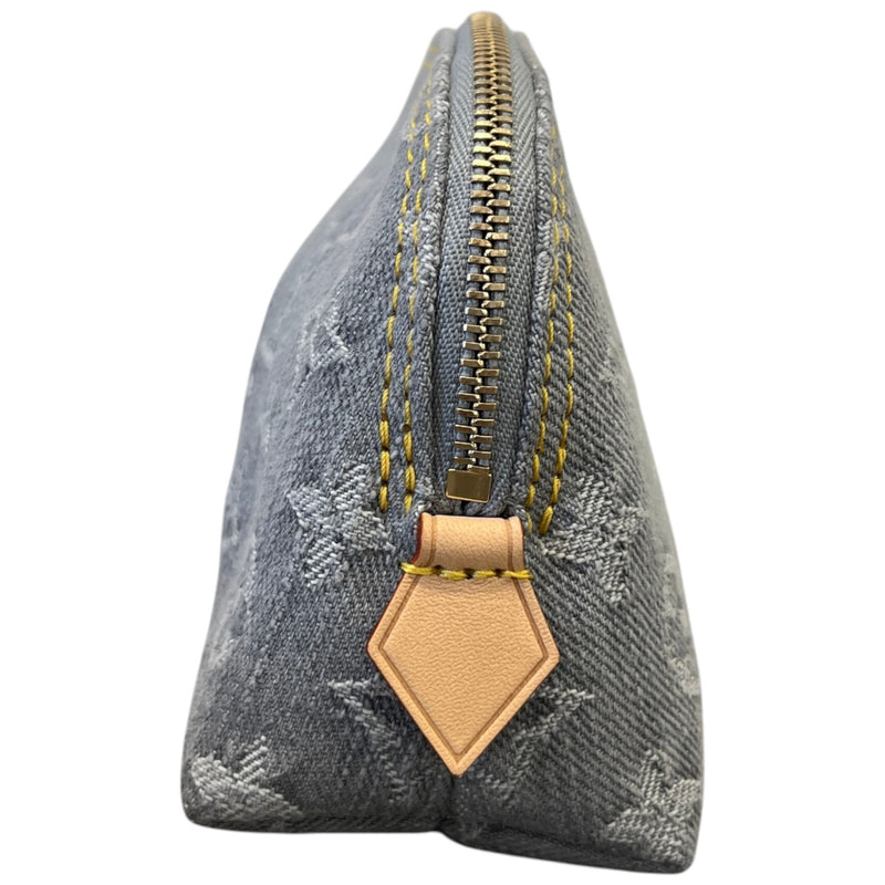 Women's Monogram Pochette Cosmétique Pouch Grey