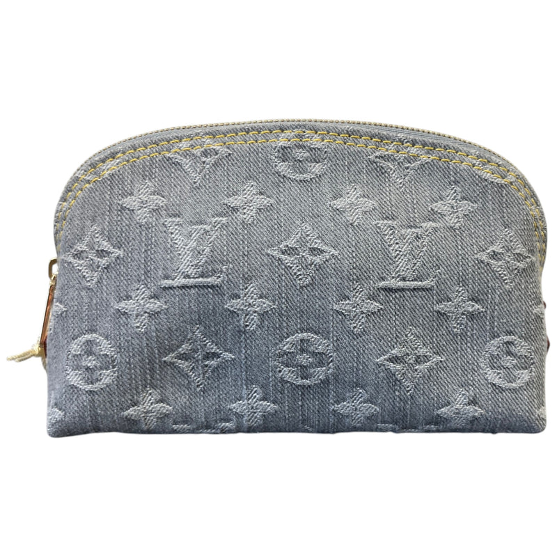 Women's Monogram Pochette Cosmétique Pouch Grey