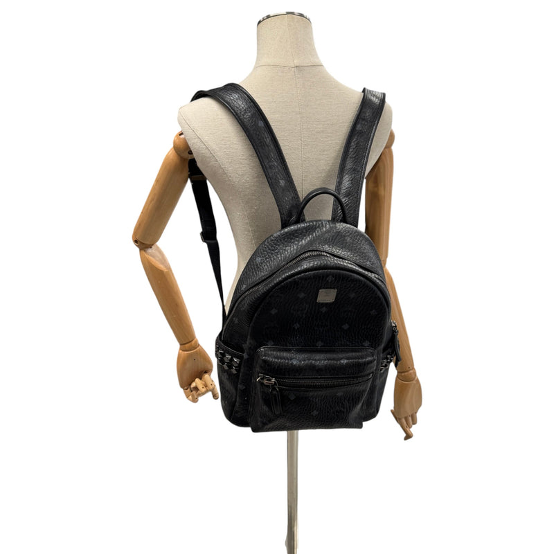 Men's Stark Studded Small Backpack Black