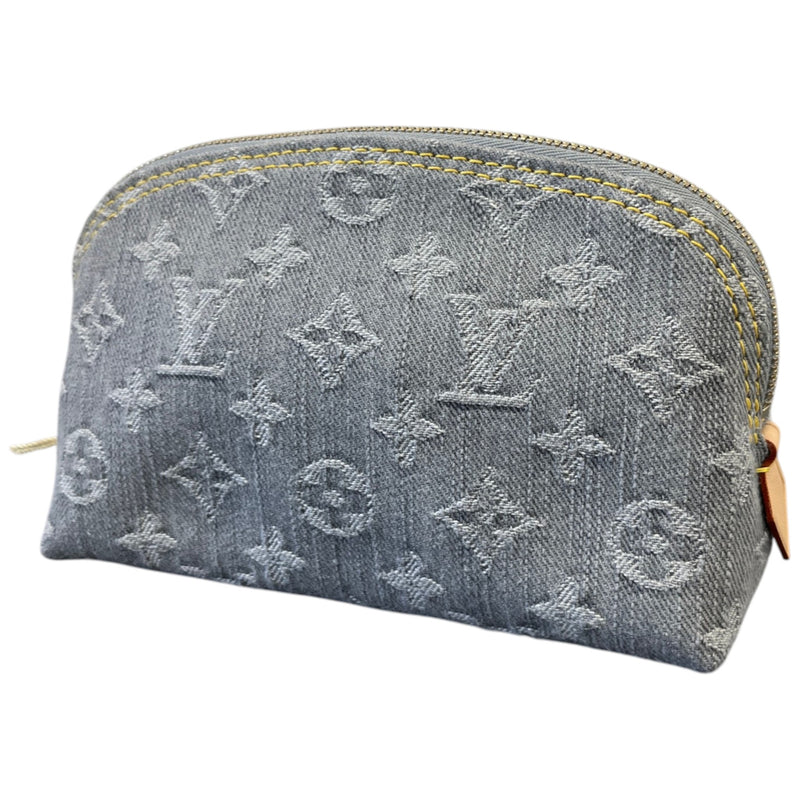 Women's Monogram Pochette Cosmétique Pouch Grey
