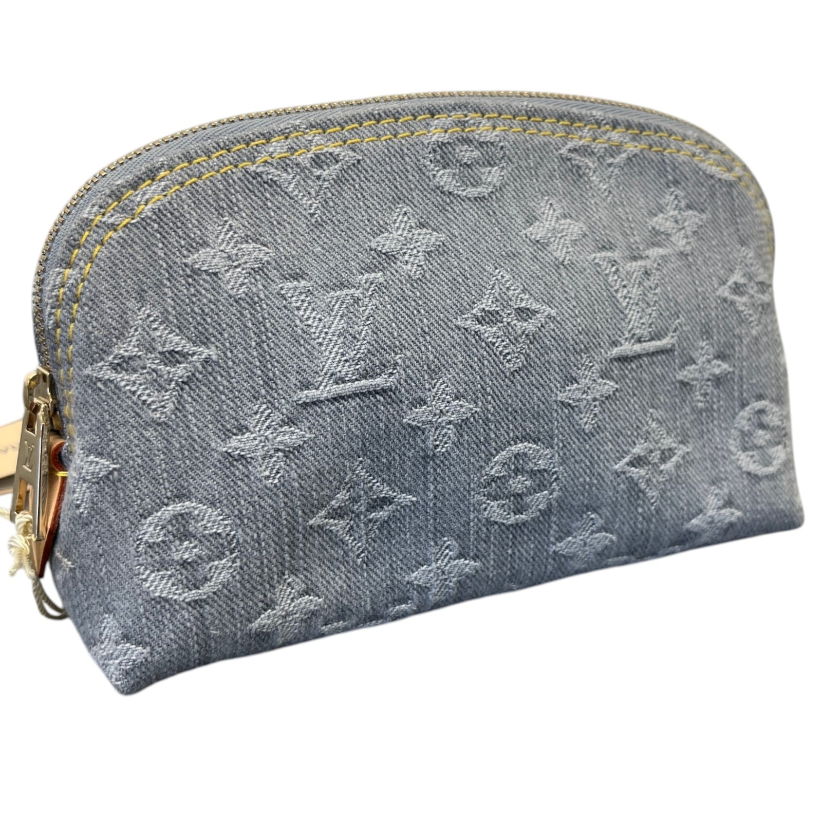 Women's Monogram Pochette Cosmétique Pouch Grey - Photo 8