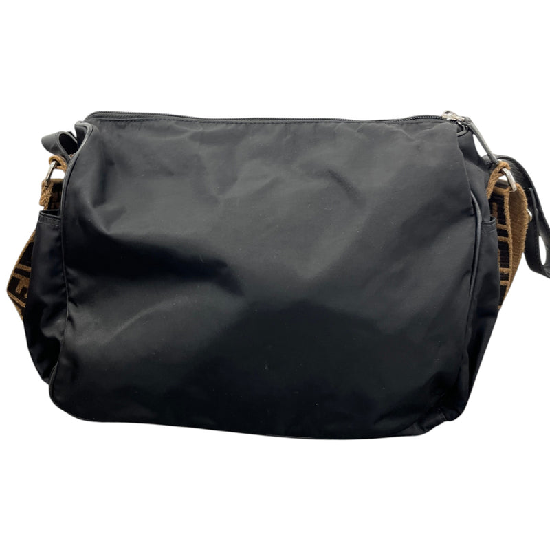 Women's FF Monogram Baby Changing Travel Bag Black