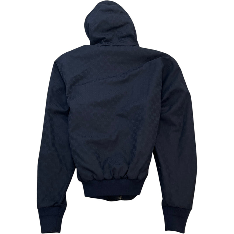 Men's GG Canvas Zip Jacket Black Size S