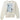 Men's Eroded Crystal Sweatshirt White Size L