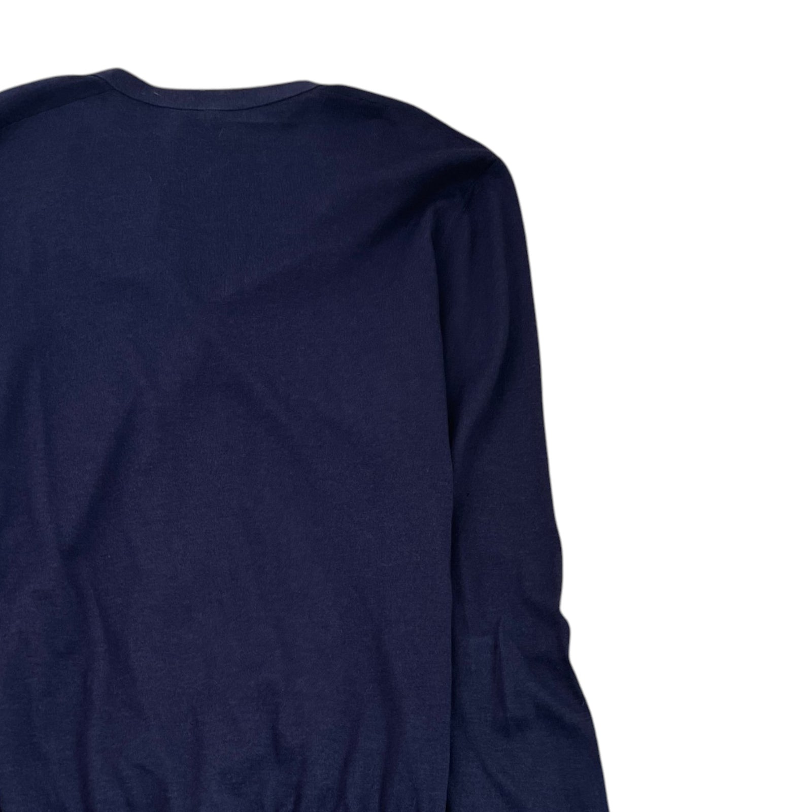 Men's V Neck Cardigan Navy Size IT 52 / UK XL - Photo 4