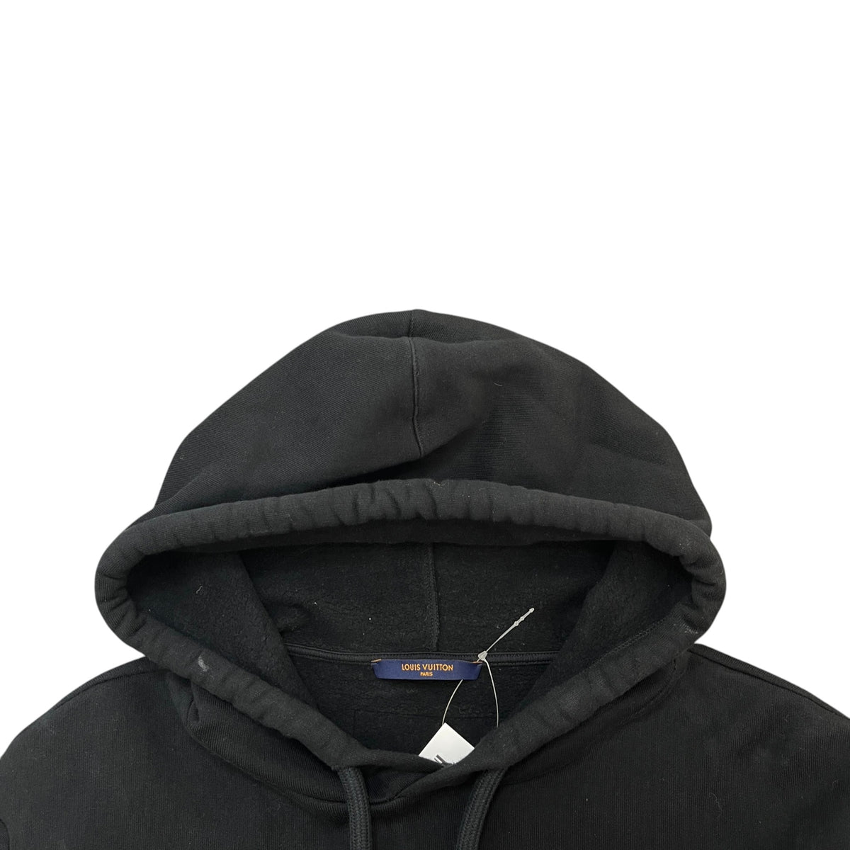 Men's Graphic Logo Hoodie Black Size S - Photo 5