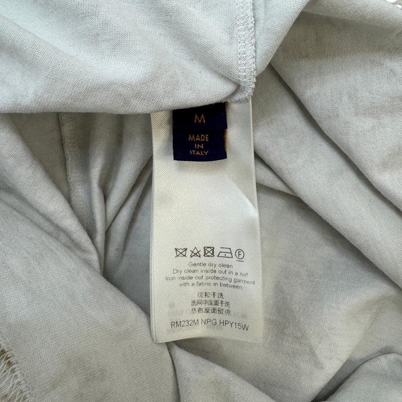 Men's All Over Monogram T-Shirt White Size M