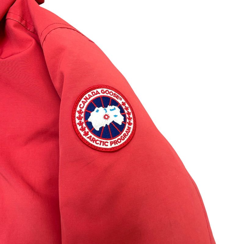 Men's Langford Parka Down Jacket Red Size S