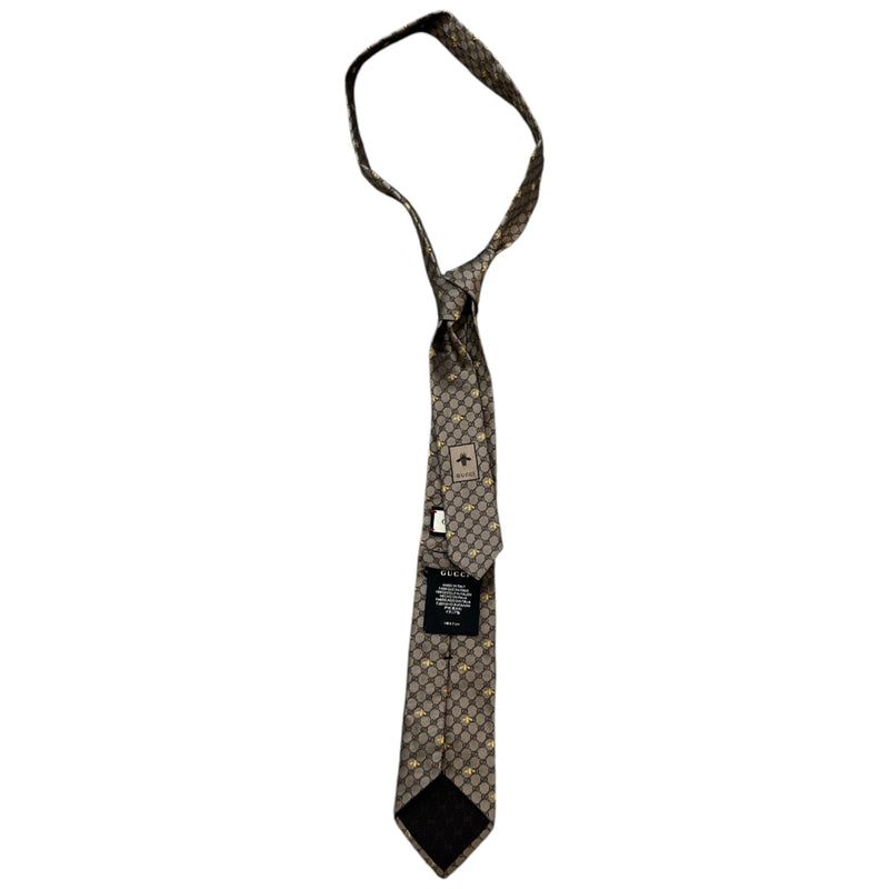 Men's GG Jacquard Tie Beige