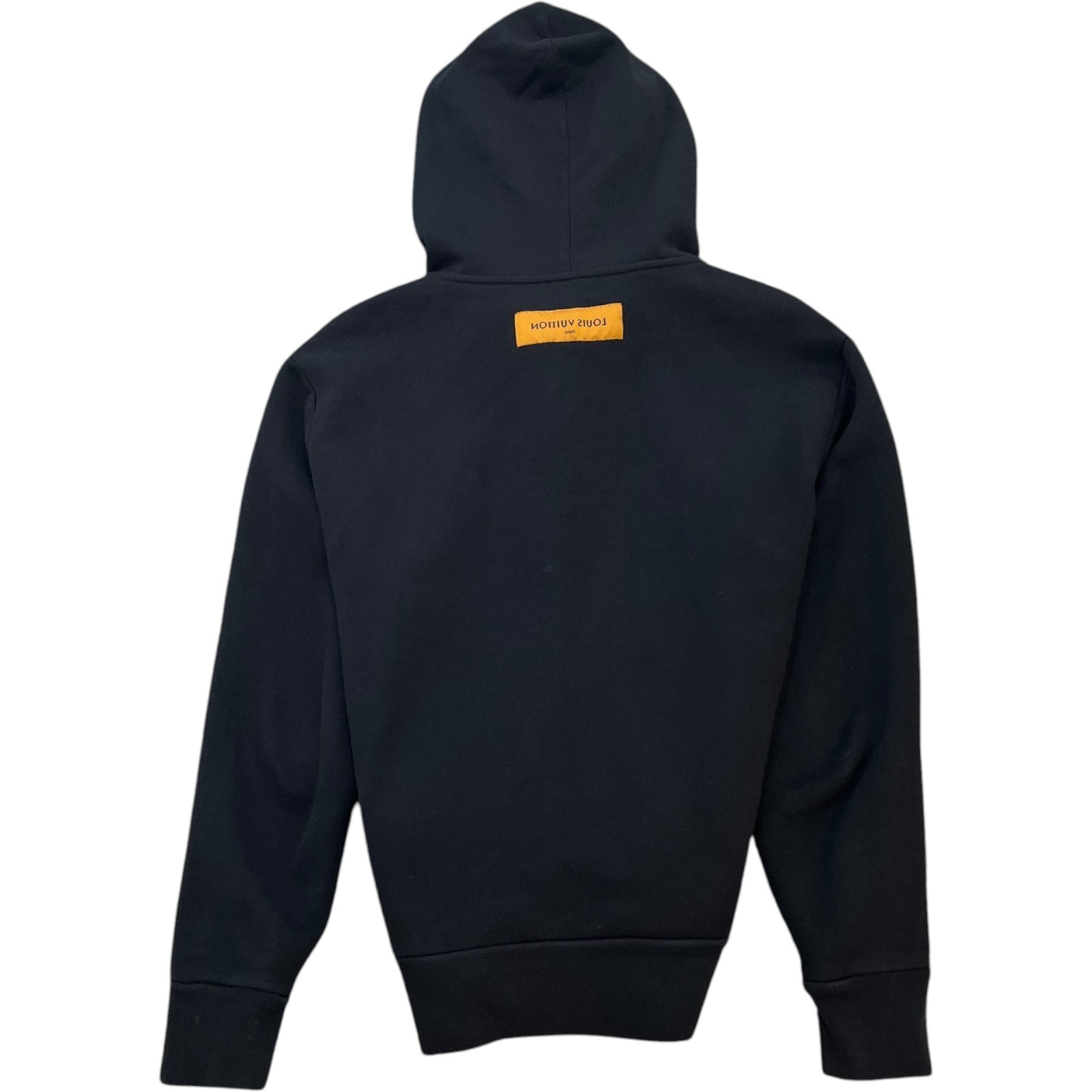 Men's Graphic Logo Hoodie Black Size S - Photo 2