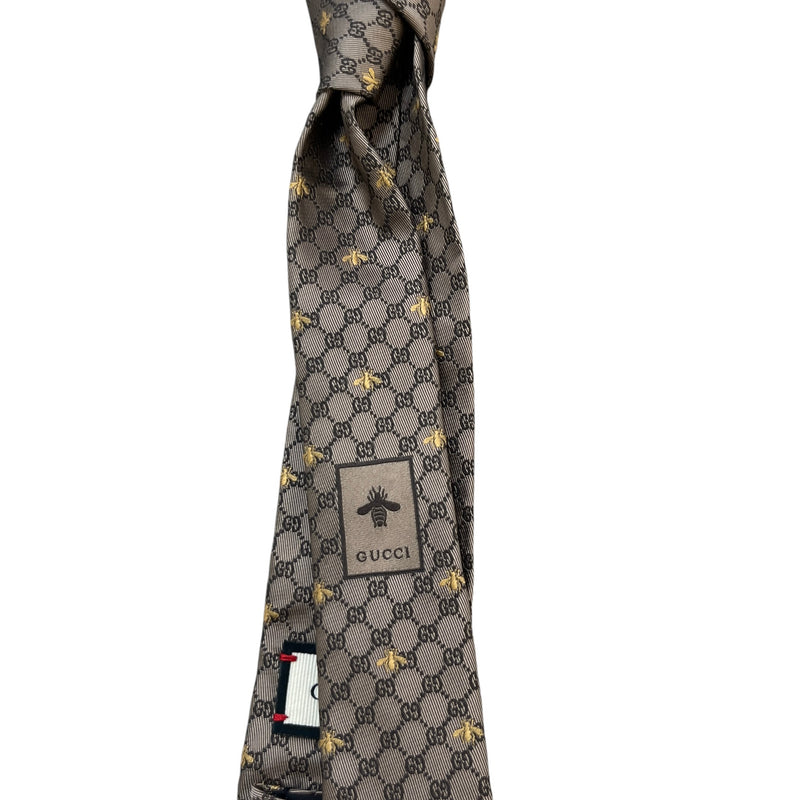 Men's GG Jacquard Tie Beige