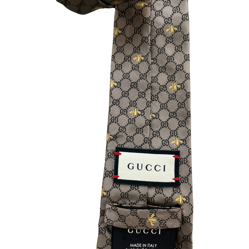 Men's GG Jacquard Tie Beige