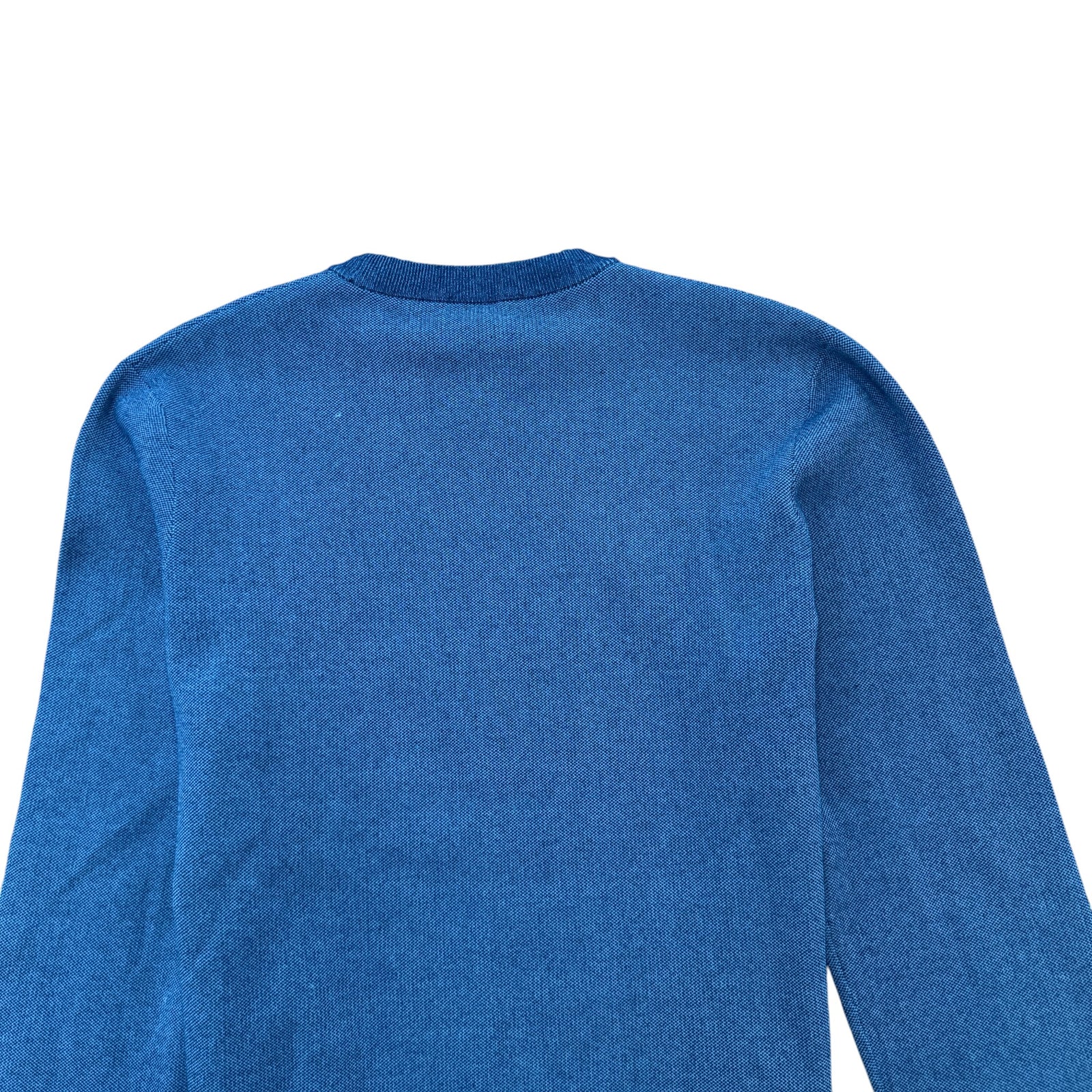 Men's Embroidered Logo Sweatshirt Blue Size M - Photo 4