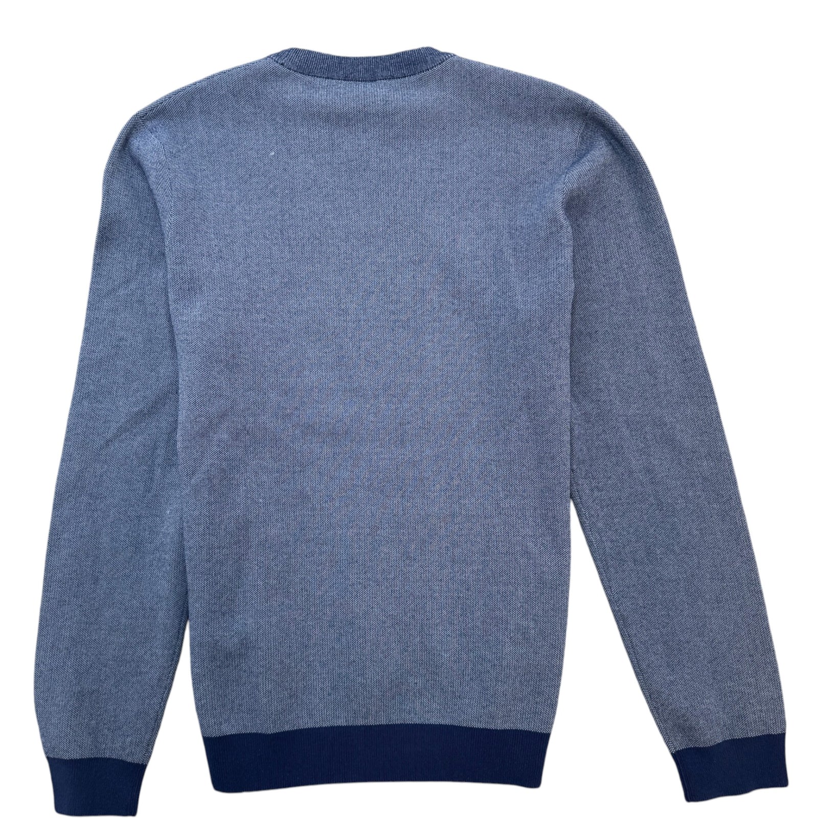 Men's Embroidered Logo Sweatshirt Blue Size M - Photo 2