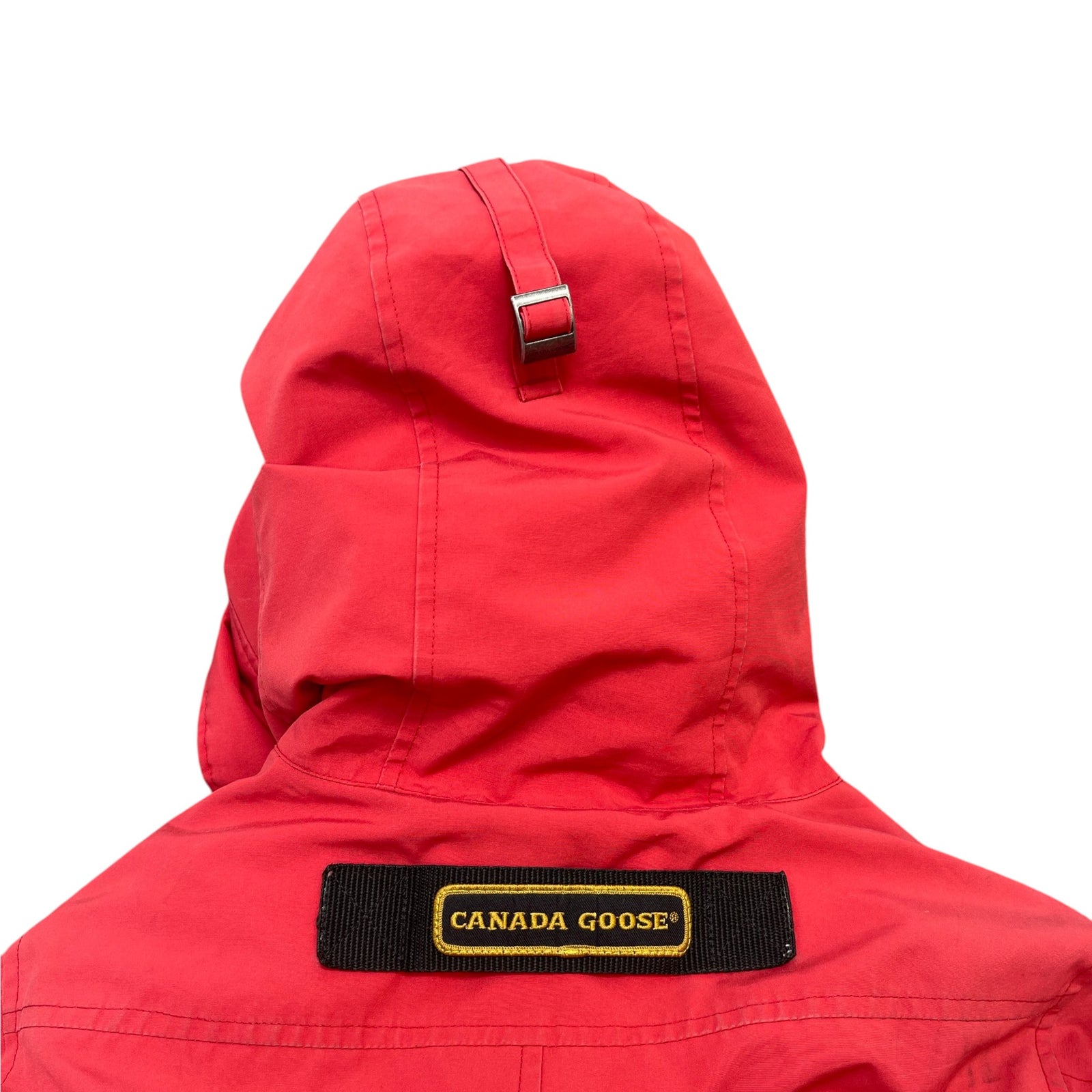 Men's Langford Parka Down Jacket Red Size S - Photo 7