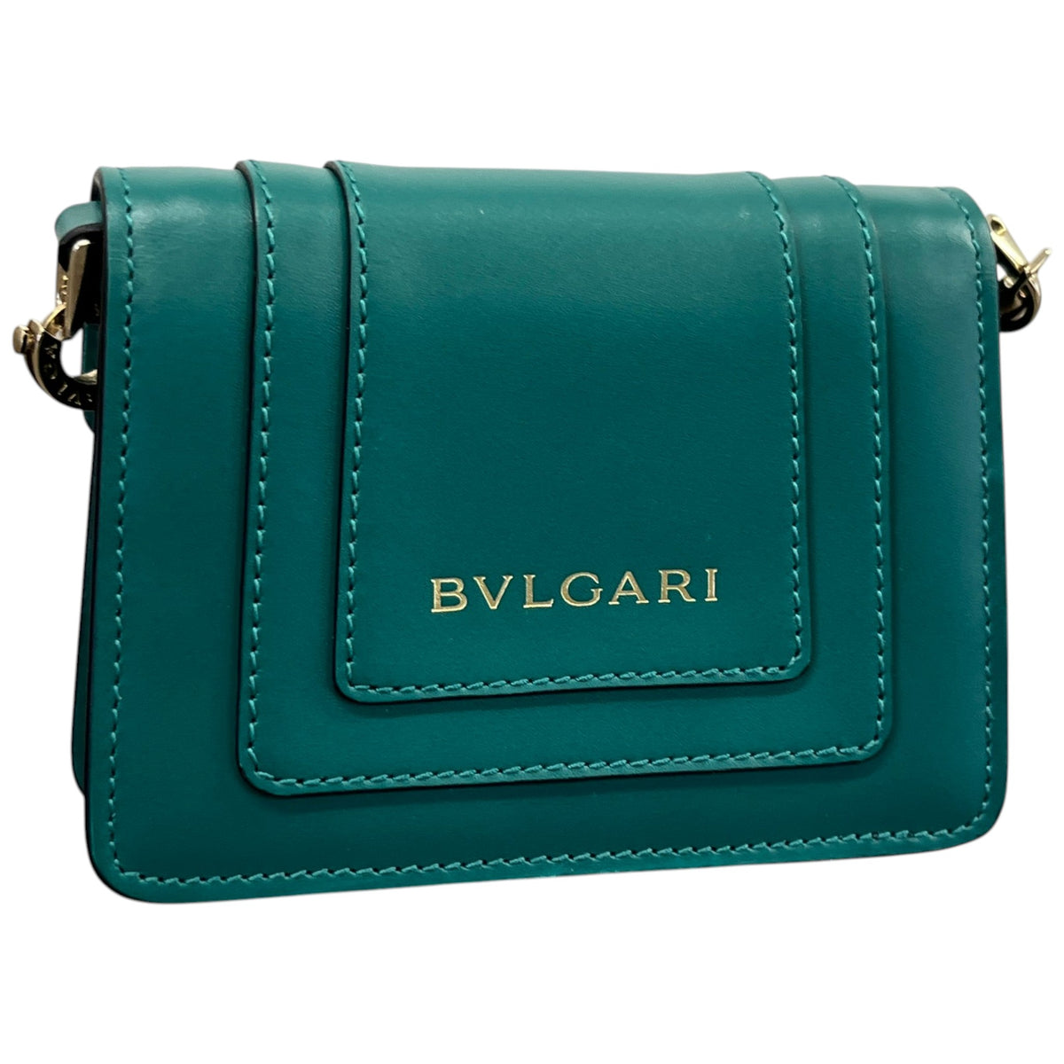 Women's Serpenti Forever Chain Pochette Purse Green - Photo 8