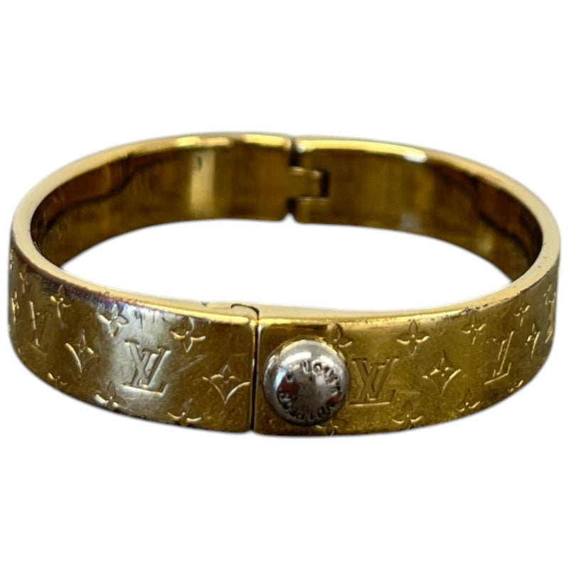 Women's Nanogram Cuff Bracelet Gold