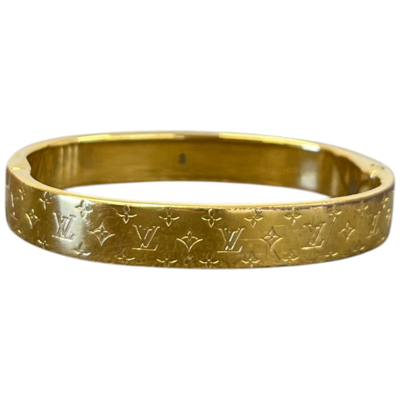 Women's Nanogram Cuff Bracelet Gold