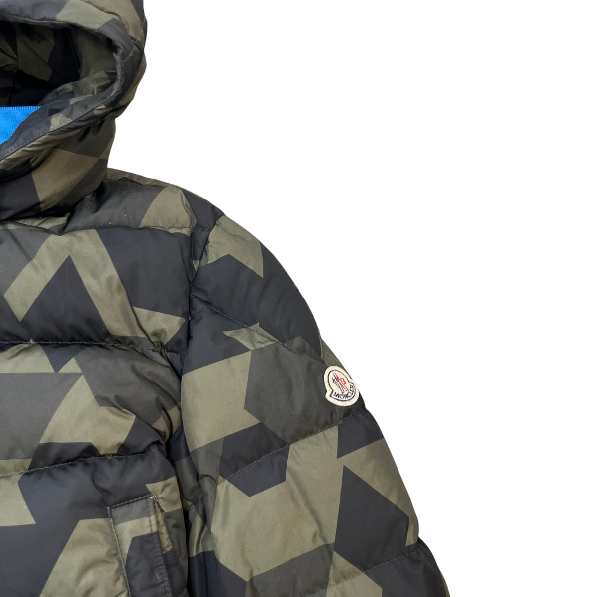 Men's Clamart Down Jacket Khaki Size 4 / XL - Photo 6