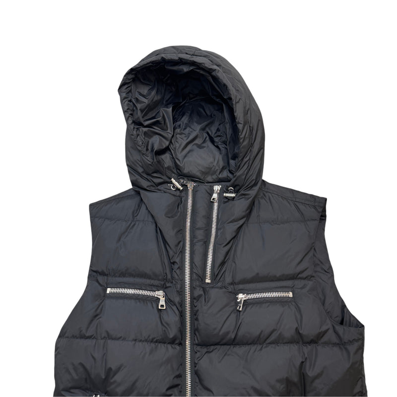 Men's Quilted Gilet Black Size M