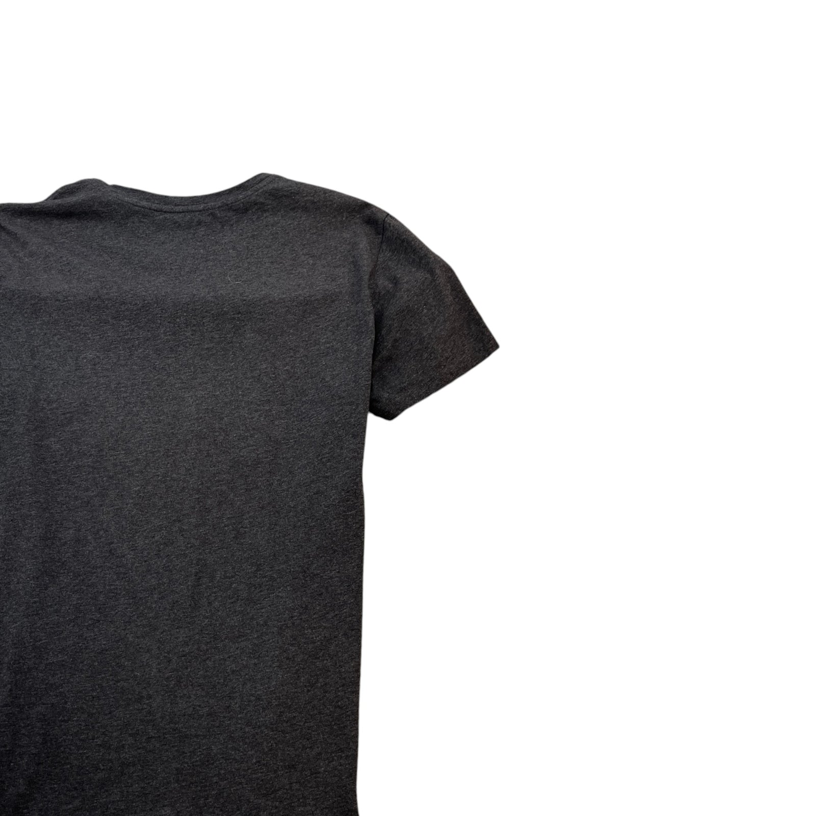 Men's Logo Print T-Shirt Charcoal Size L - Photo 4