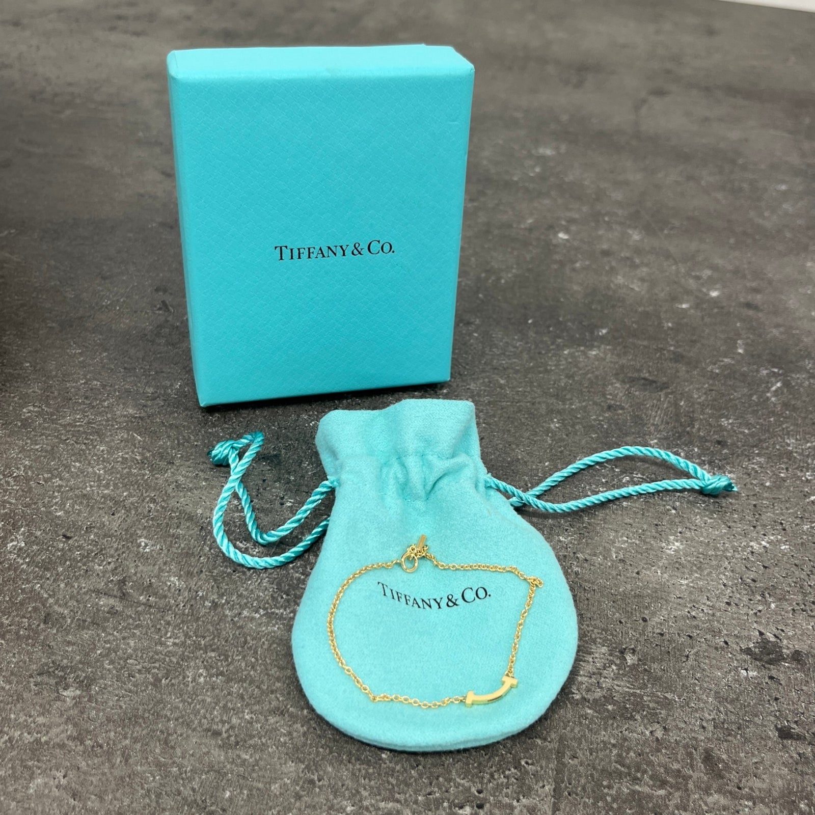Women's T-Smile Bracelet Gold - Photo 4
