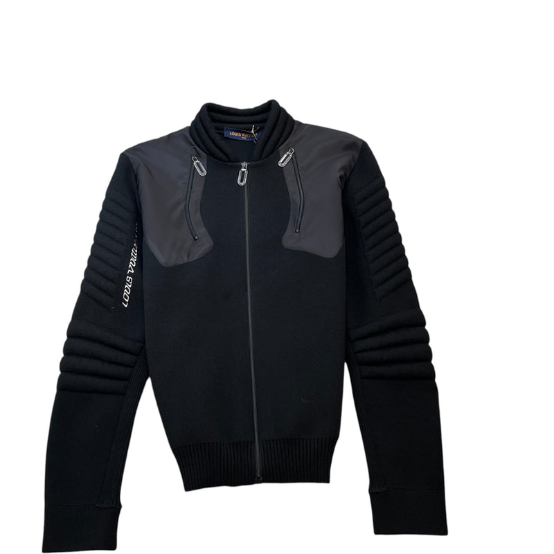 Men's 2054 Padded Zip Up Sweatshirt Black Size L