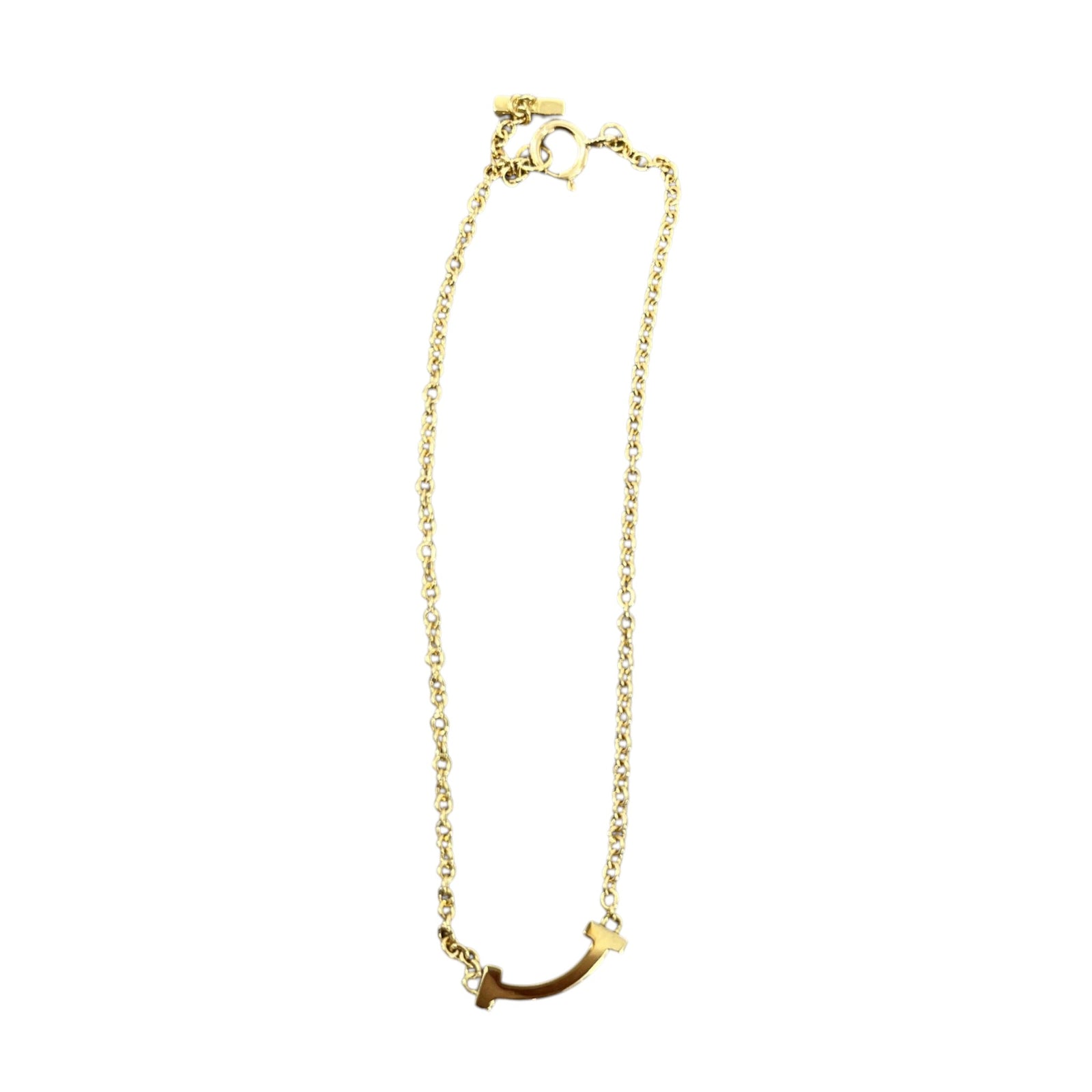 Women's T-Smile Bracelet Gold - Photo 2