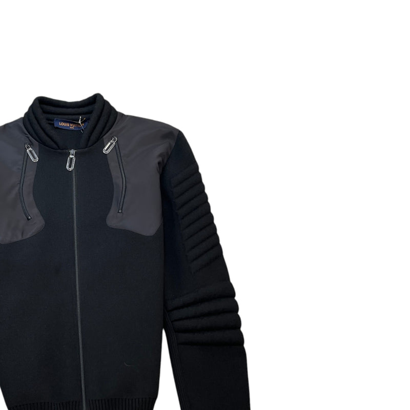 Men's 2054 Padded Zip Up Sweatshirt Black Size L