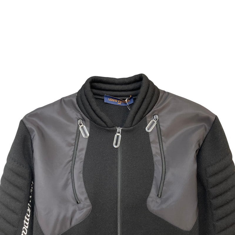 Men's 2054 Padded Zip Up Sweatshirt Black Size L