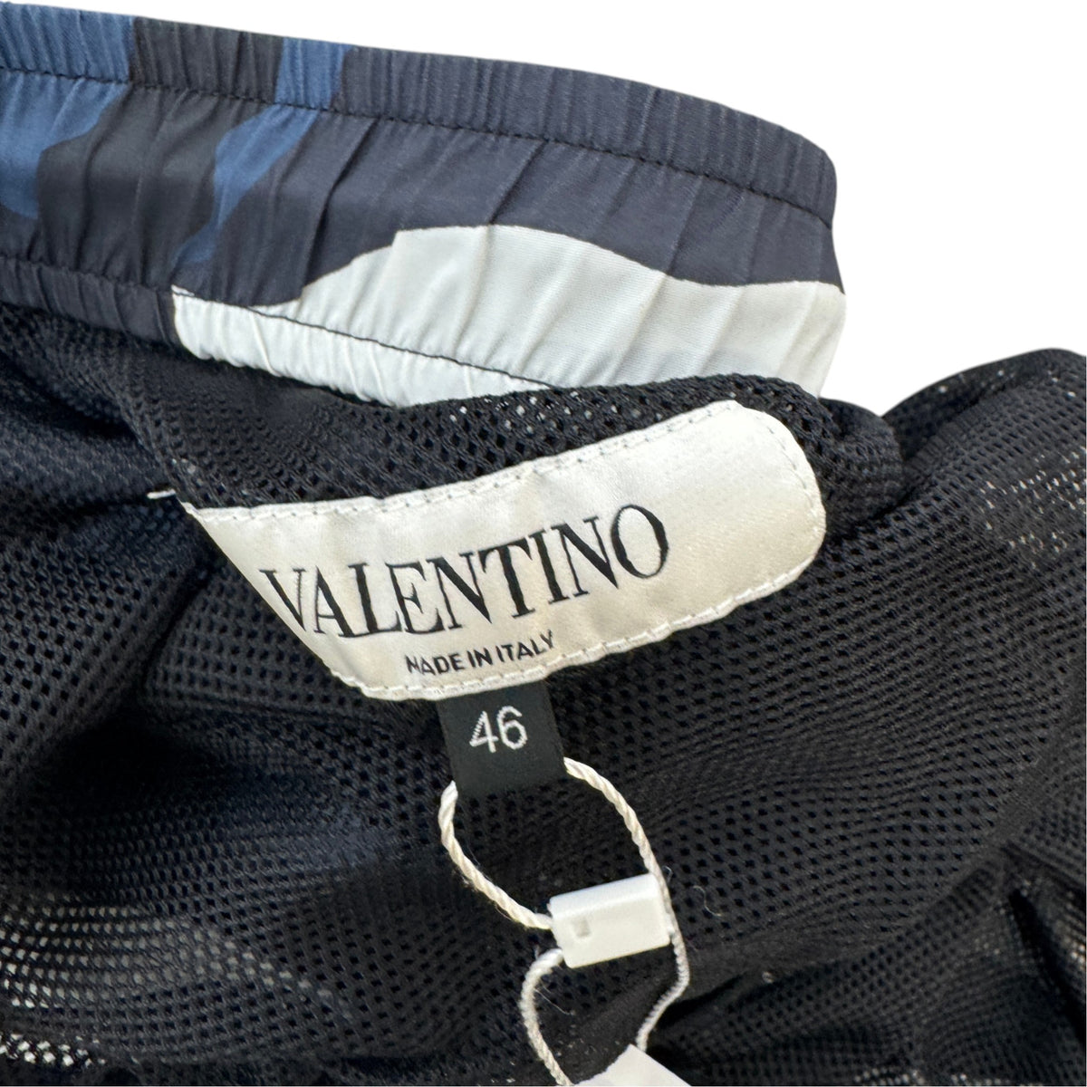 Men's Camouflage Swim Shorts Navy Size S / W30 - Photo 5