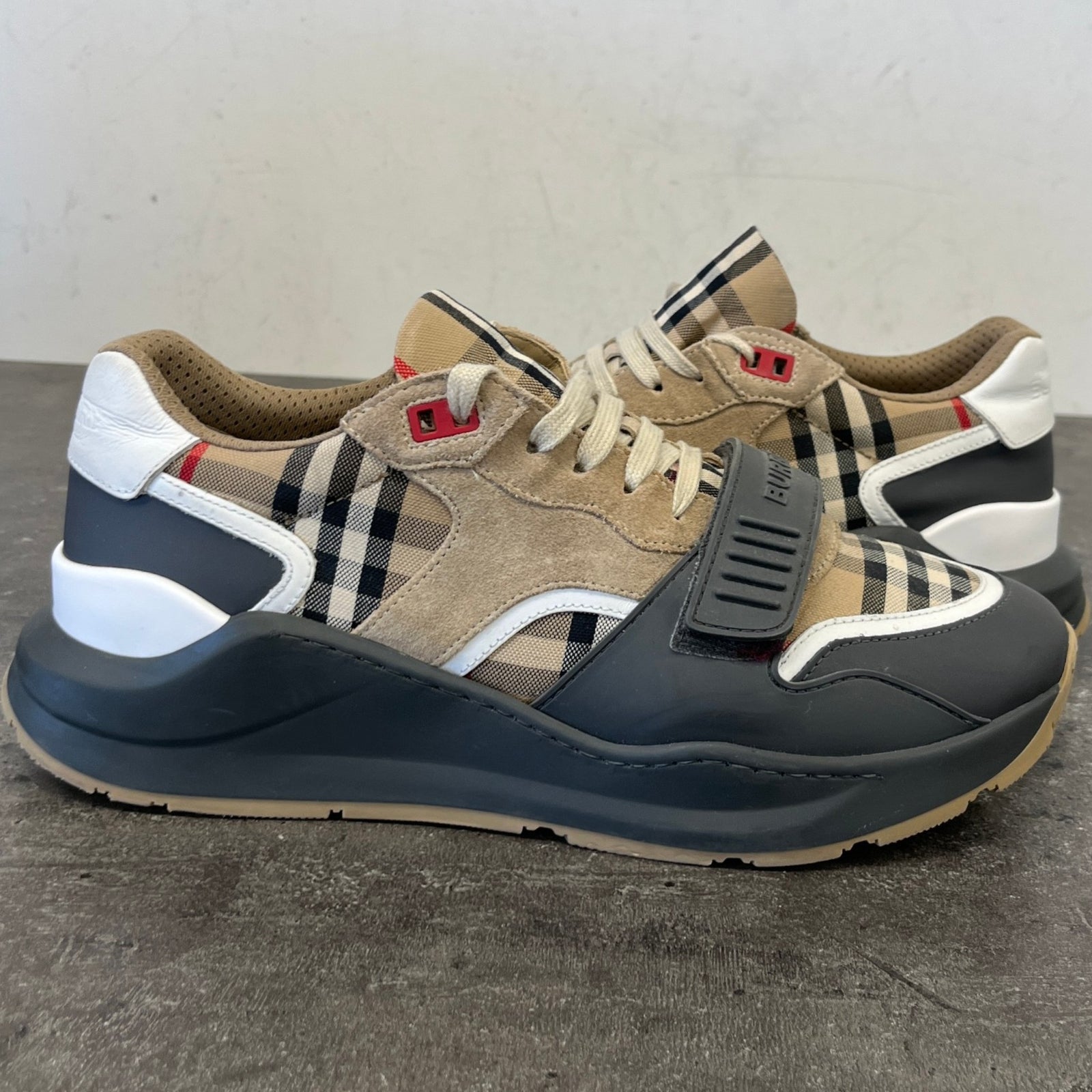 Men's Ramsey Low Trainers Grey Size UK 9.5 / EU 43.5 - Photo 12