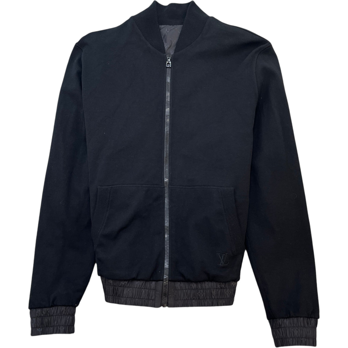 Men's Monogram Reversible Bomber Jacket Black Size M - Photo 2