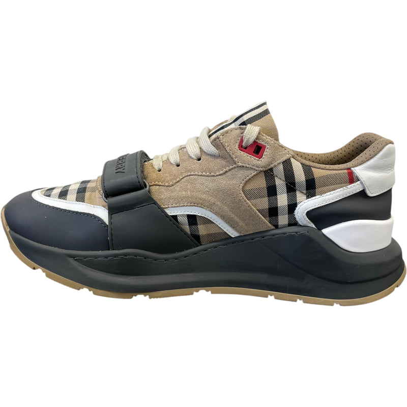 Men's Ramsey Low Trainers Grey Size UK 9.5 / EU 43.5