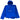 Men's Quarter Zip Embroidered Logo Windbreaker Blue Size IT 48 / M