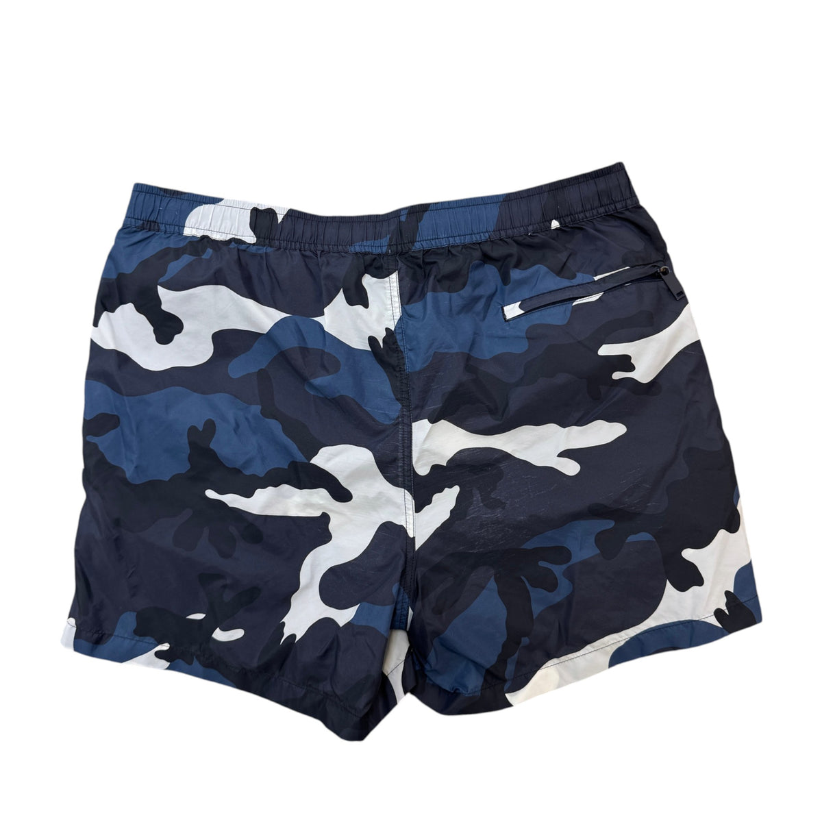 Men's Camouflage Swim Shorts Navy Size S / W30 - Photo 2