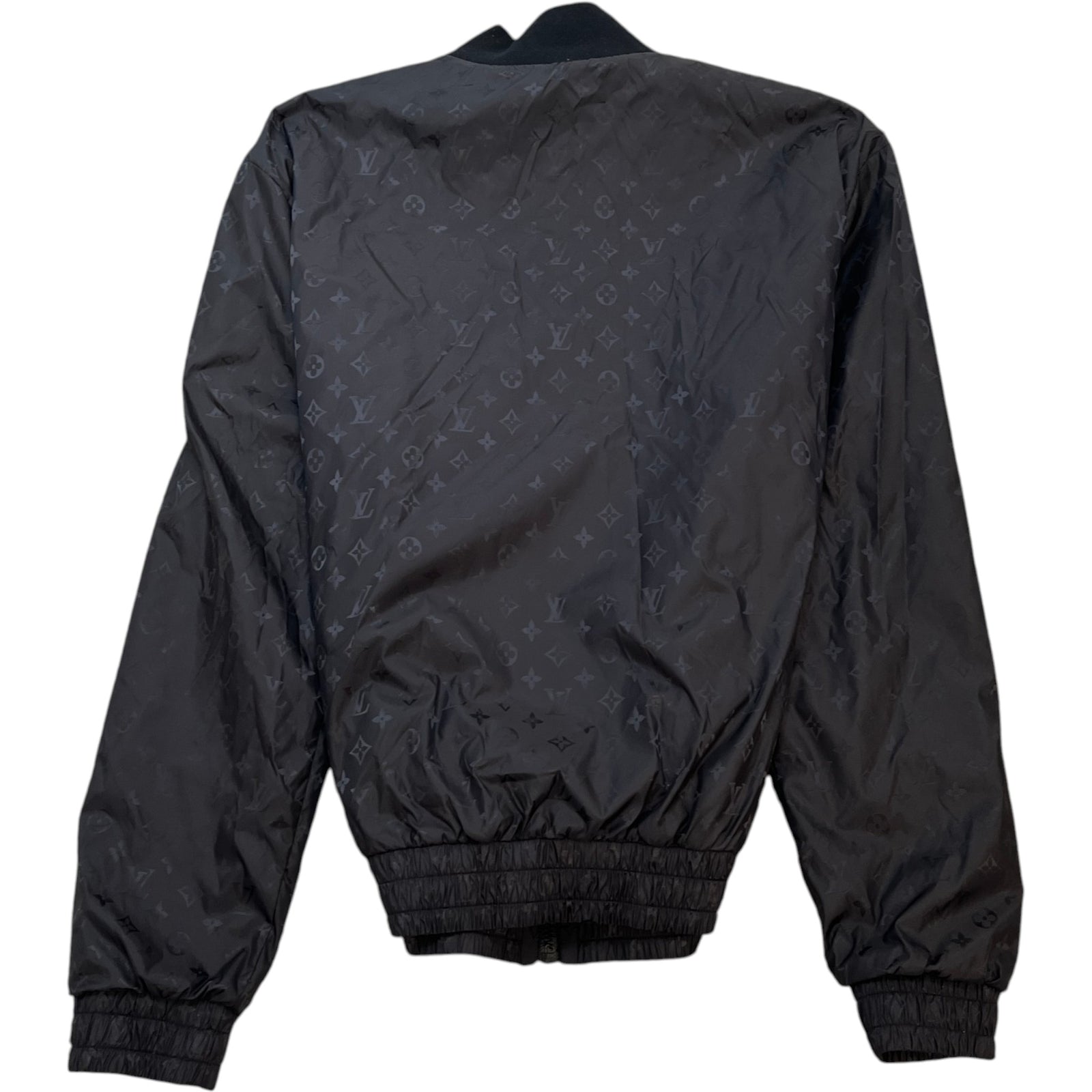 Men's Monogram Reversible Bomber Jacket Black Size M - Photo 3