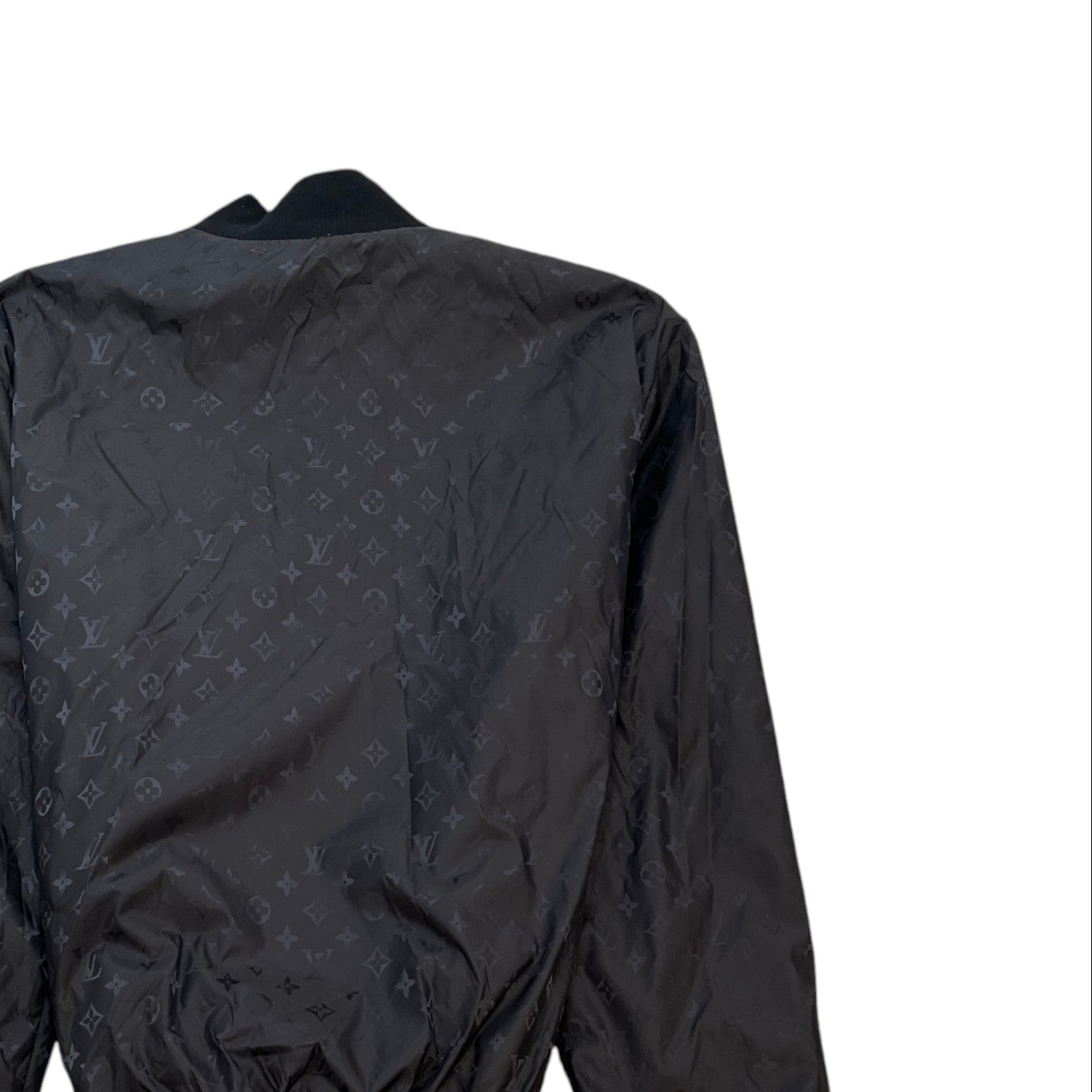 Men's Monogram Reversible Bomber Jacket Black Size M - Photo 6