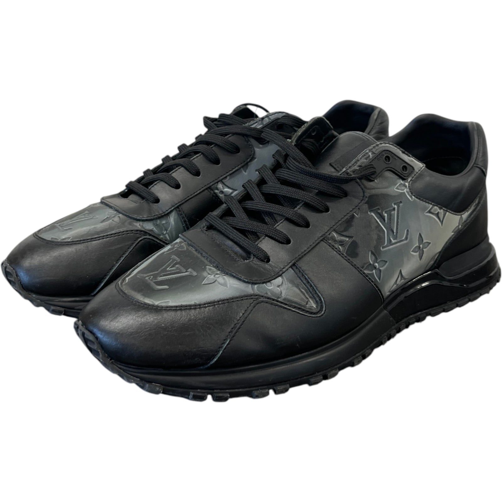 Men's Run Away Low Trainers Black Size EU 43 / UK 9 - Photo 9