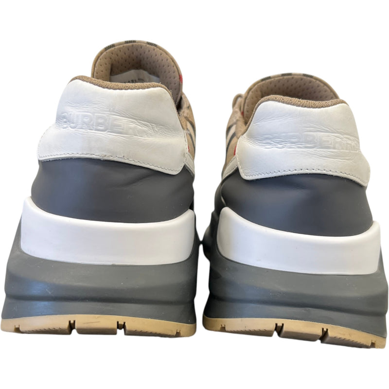 Men's Ramsey Low Trainers Grey Size UK 9.5 / EU 43.5