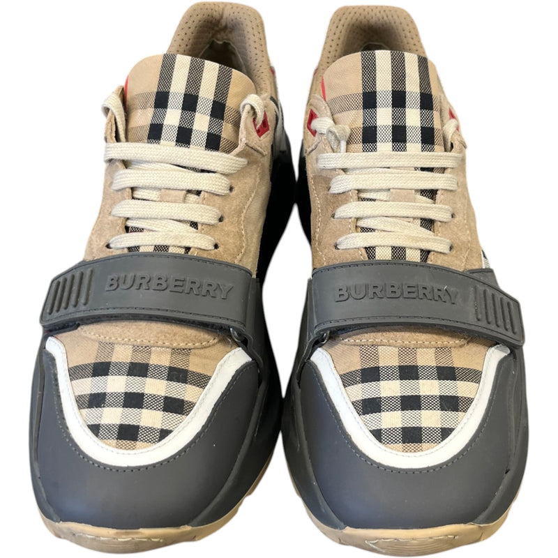 Men's Ramsey Low Trainers Grey Size UK 9.5 / EU 43.5