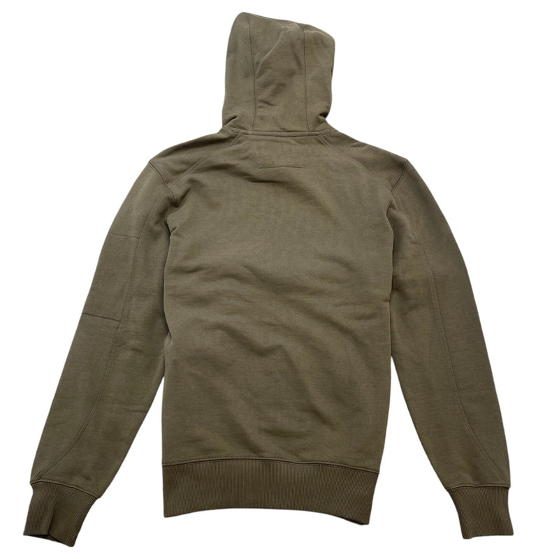 Men's Lens Logo Hoodie Khaki Size XS