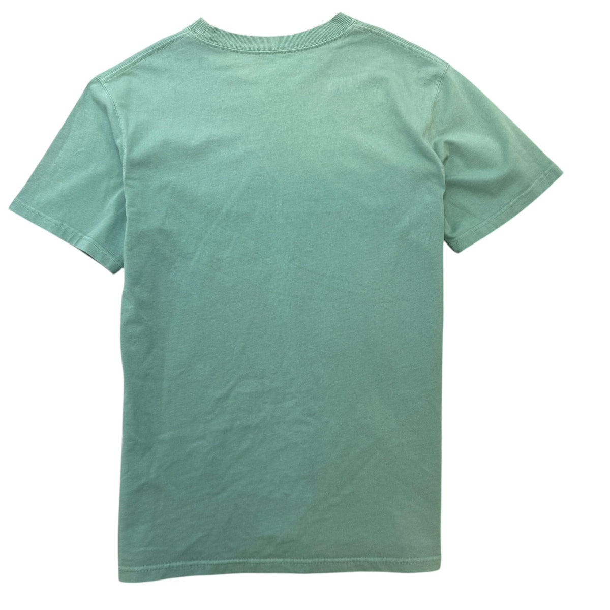 Men's Embroidered Logo T-Shirt Green Size M - Photo 2