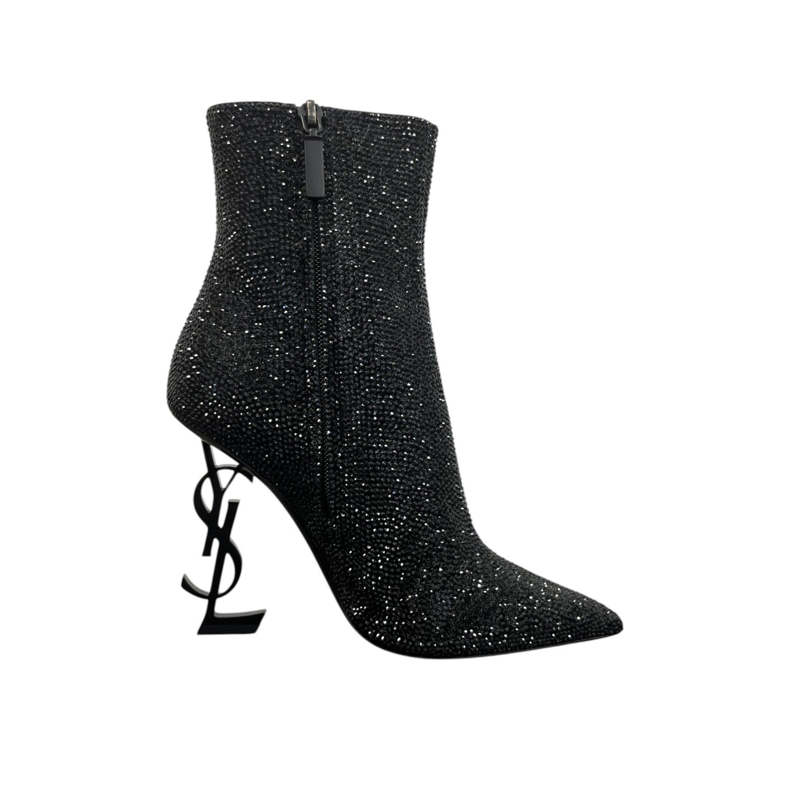 Women's Opyum Glitter Boots Black Size EU 37 / UK 4 - Photo 4