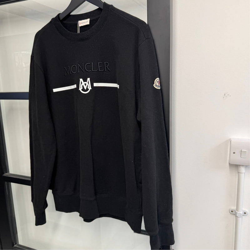 Men's Felpa Sweatshirt Black Size XL