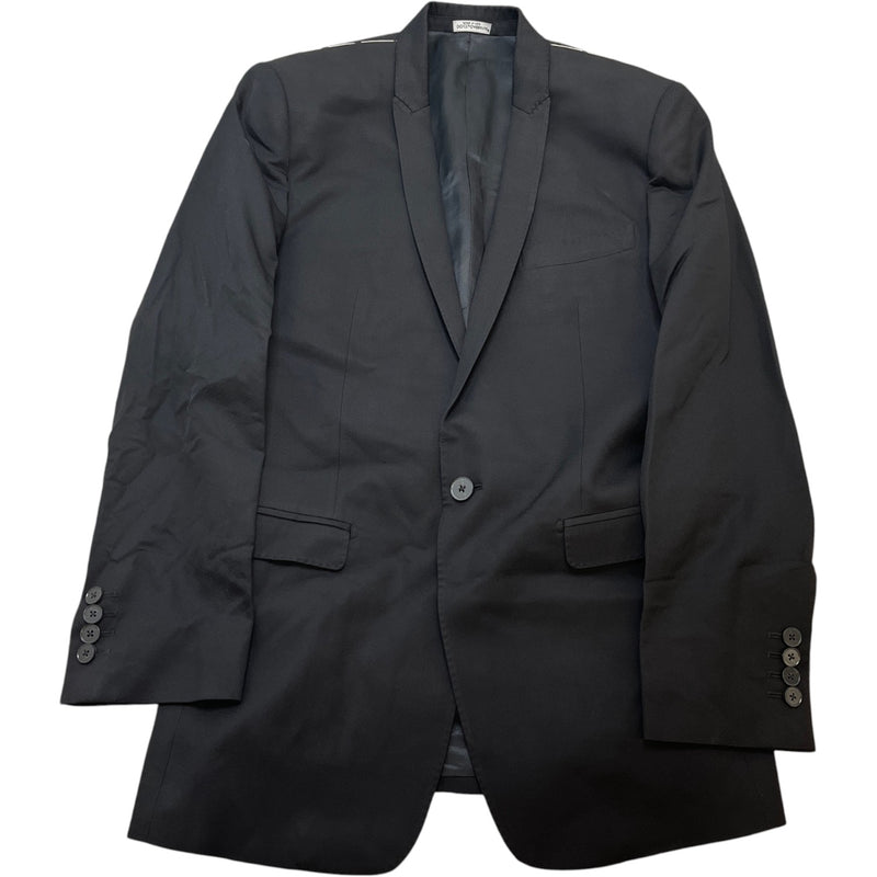 Men's Pattern Suit Black Size 44R