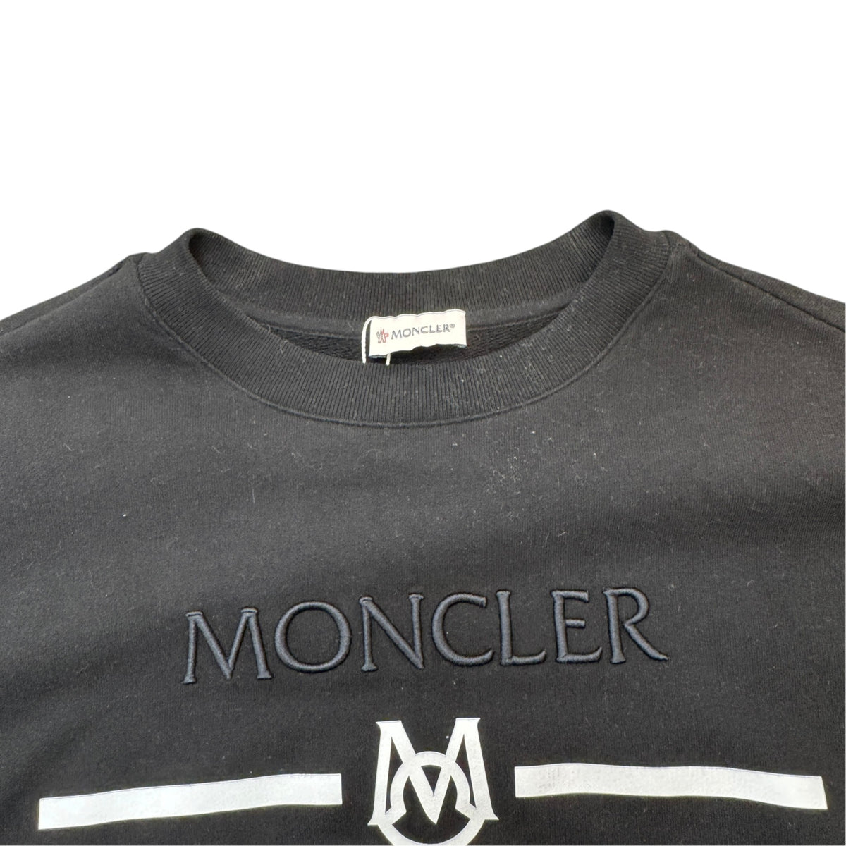 Men's Felpa Sweatshirt Black Size XL - Photo 3