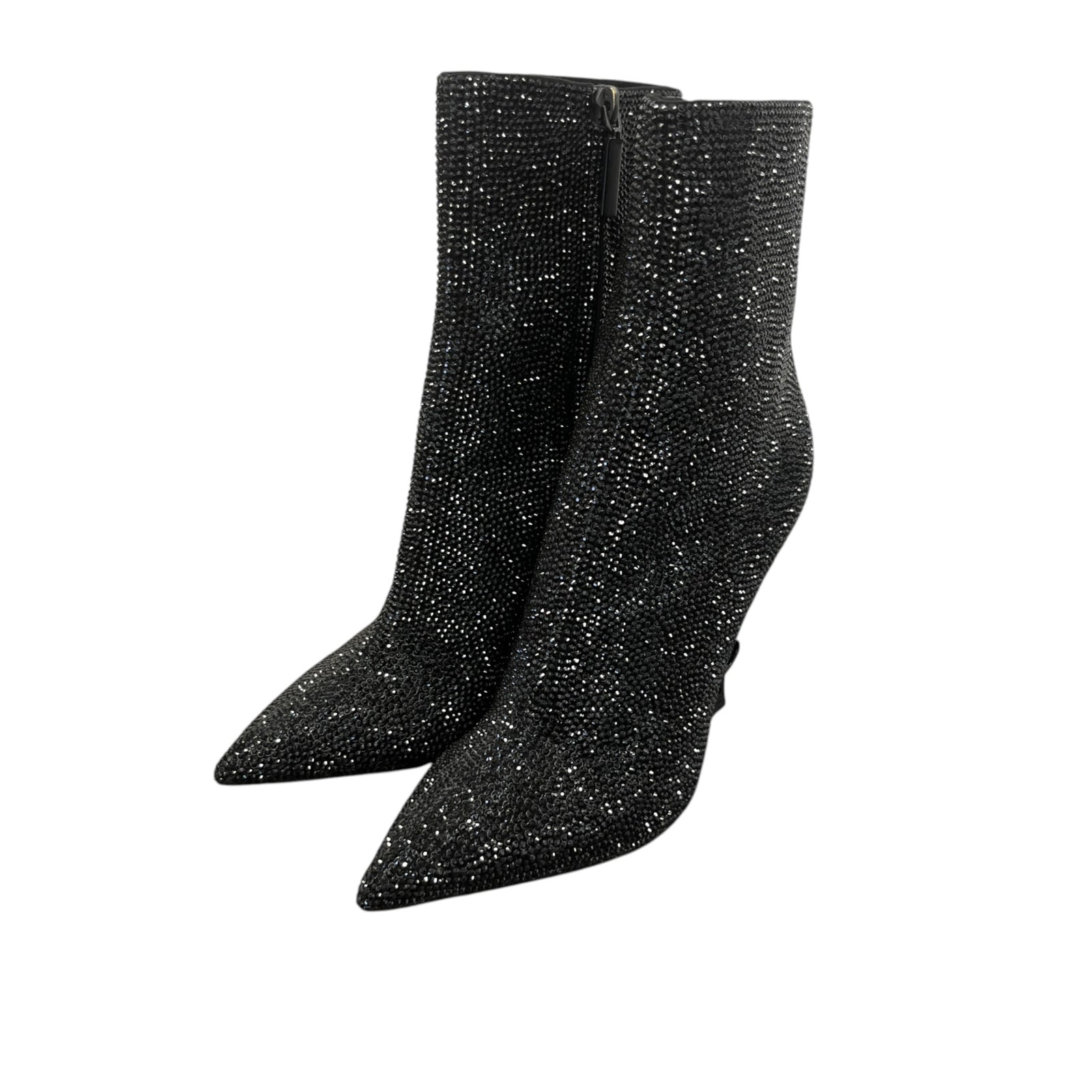 Women's Opyum Glitter Boots Black Size EU 37 / UK 4 - Photo 9
