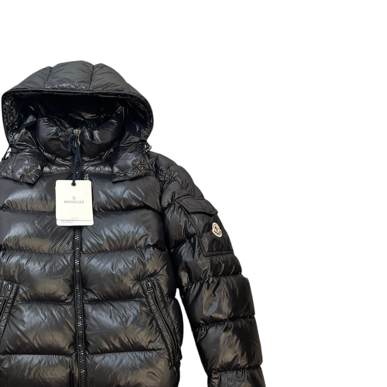 Men's Maya Down Jacket Black Size 1 / S - Photo 3